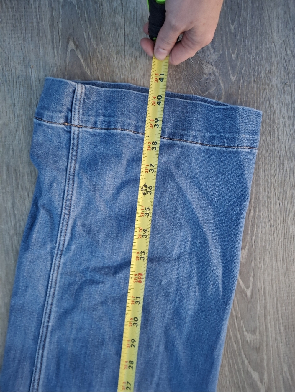 American eagle super high rise Baggy wide leg jeans size 6 cargo denim pants - Picture 5 of 8